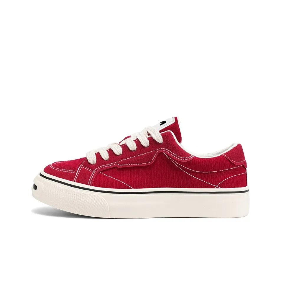 OUGLEMEN Non slip Lightweight Low Top Canvas Shoes Men's