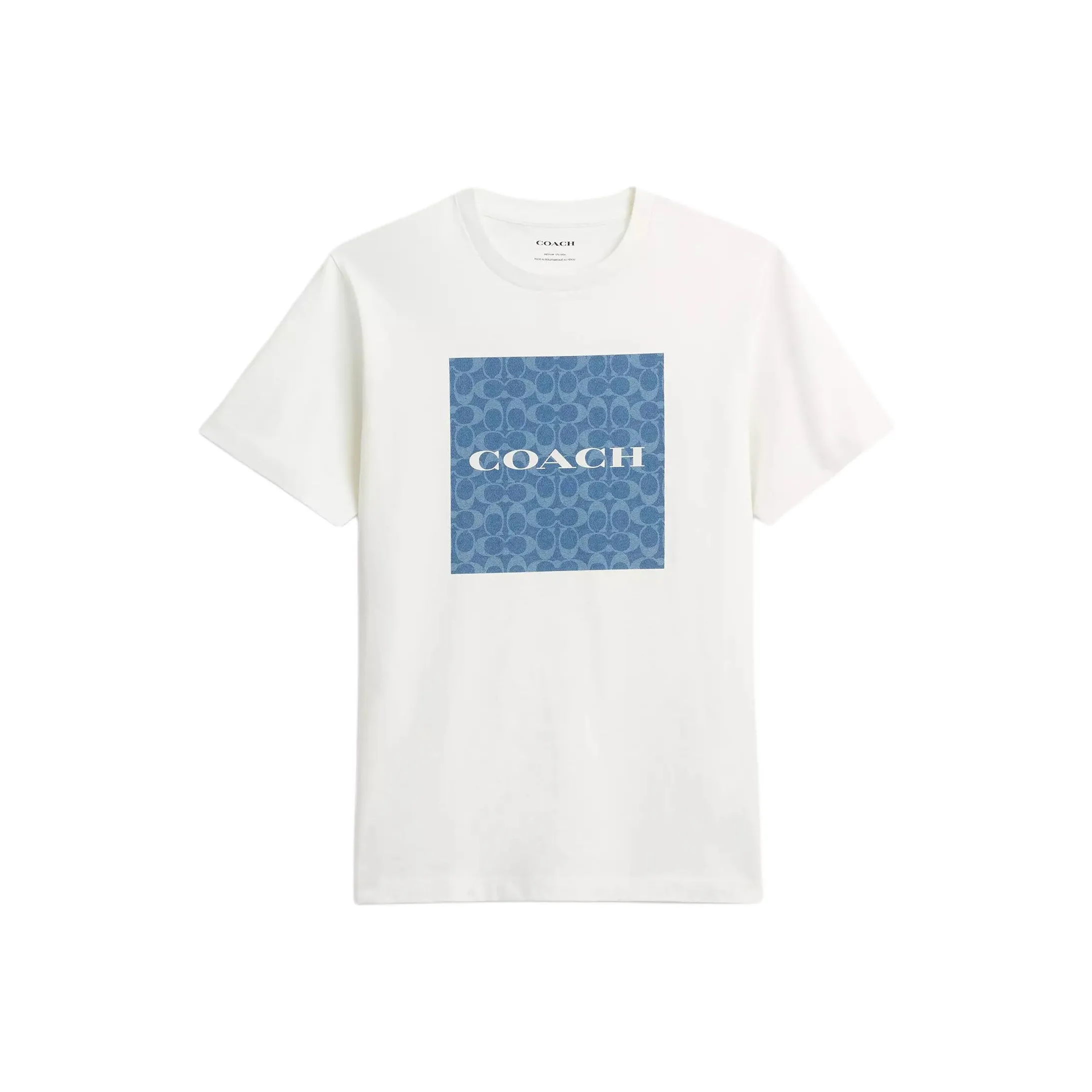 COACH Белая Мужская Футболка