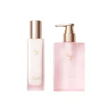 2종 세트: 자외선 차단 화이트닝 페어 스킨 크림 100g + 알파 하이드록시산 샤워 젤 300ml