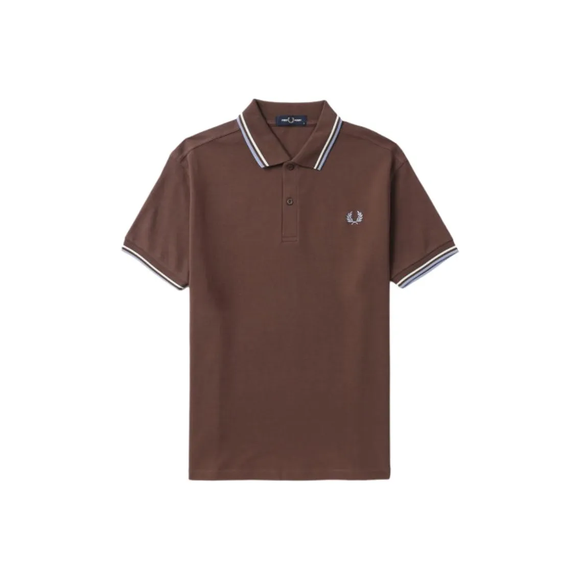 FRED PERRY Polo Shirts Men Red Brown