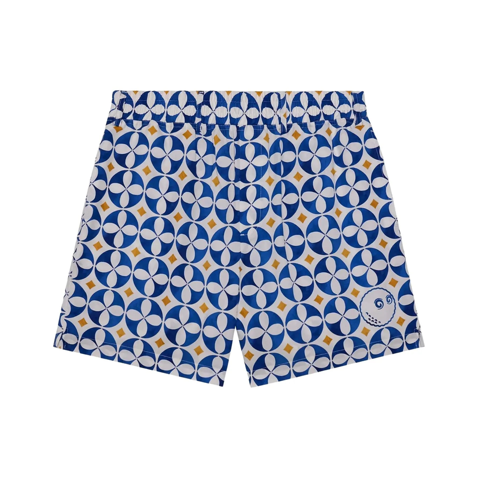 Malbon Golf Casual Shorts Men's Blue