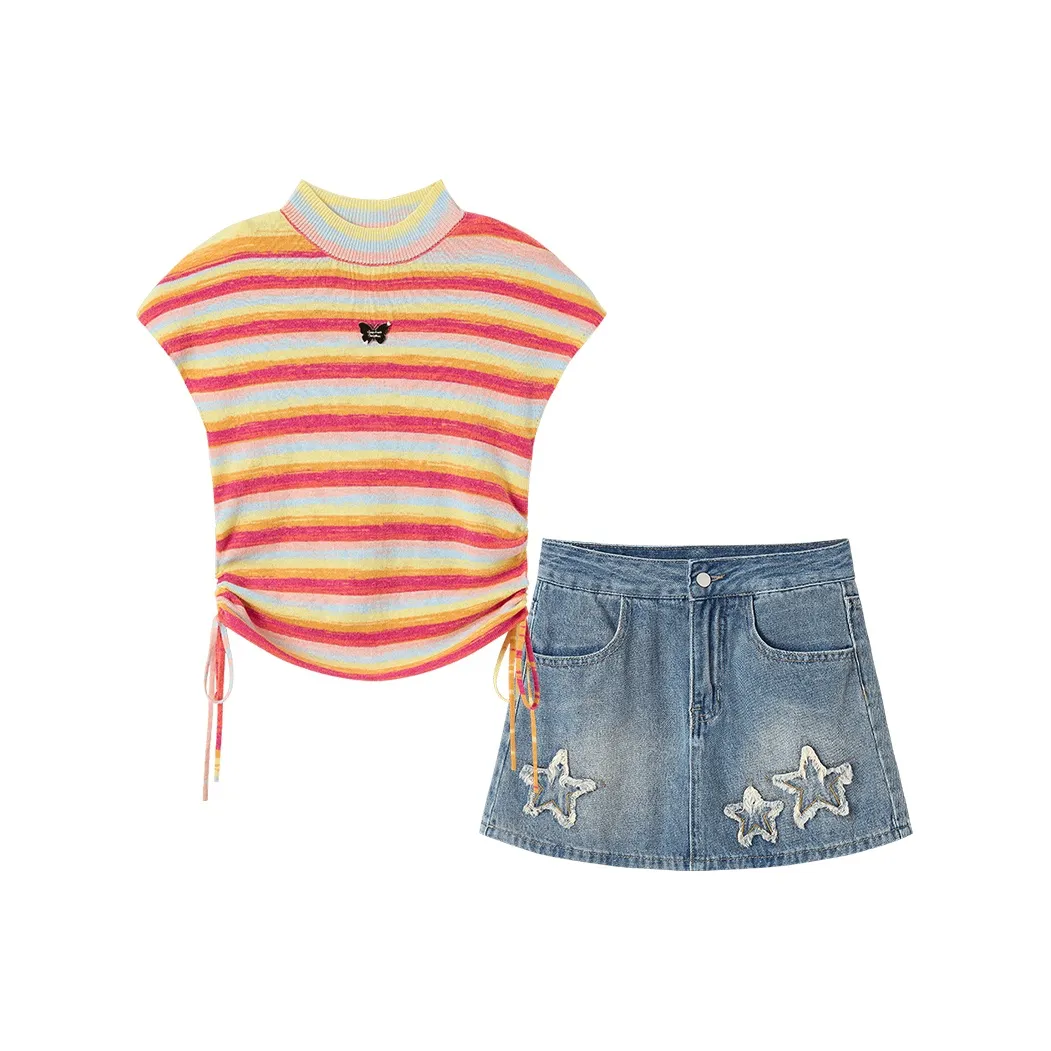 fabric pig Женские комплекты с юбкой