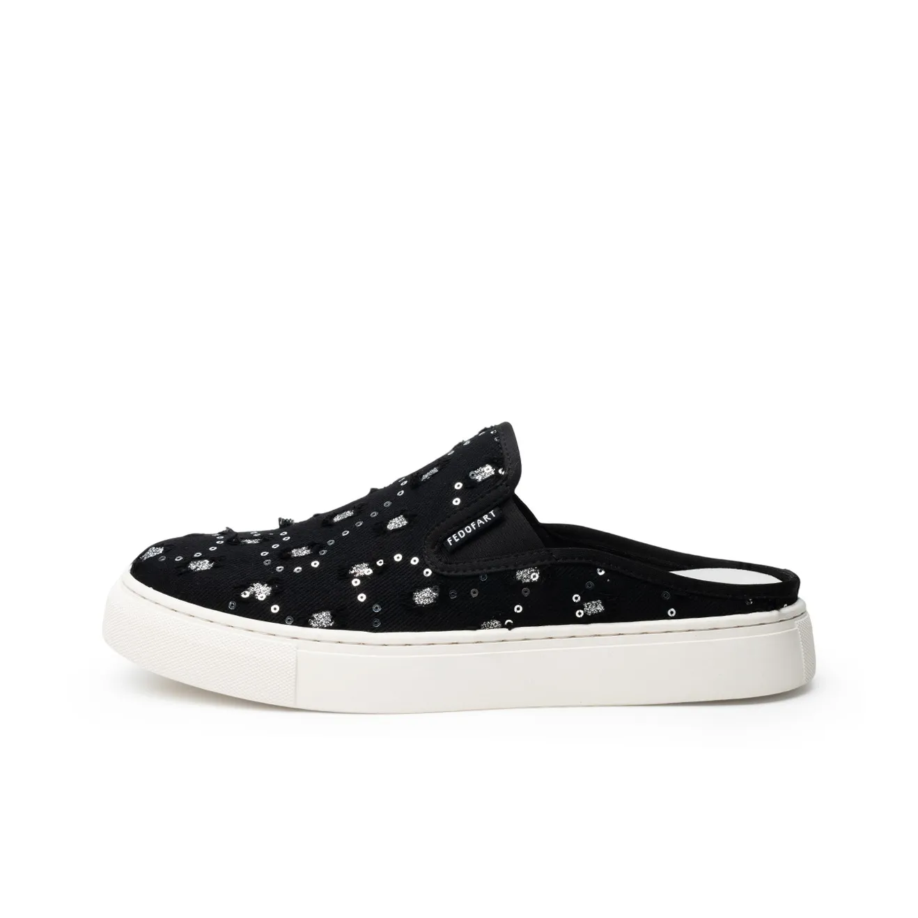 FED Slip-resistant Домашние тапочки Мужские Черные