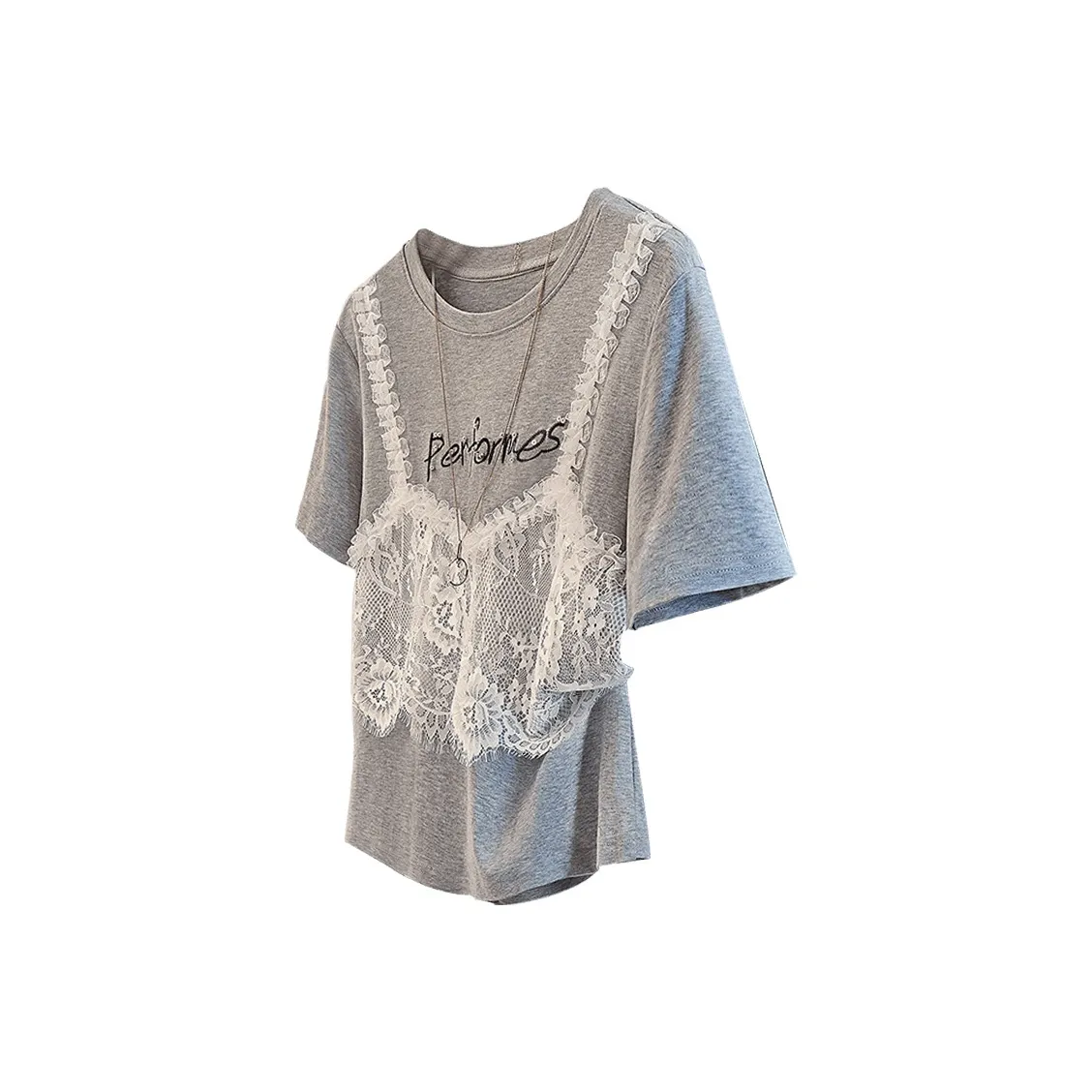 Cypress House Светло-серые Женские T-рубашки