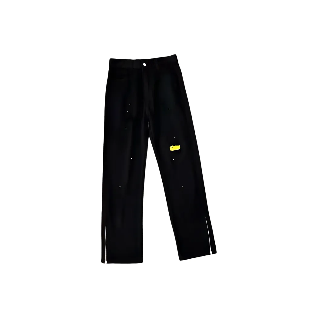 OG96 LAB Черный Высокое качество Унисекс Джинсы