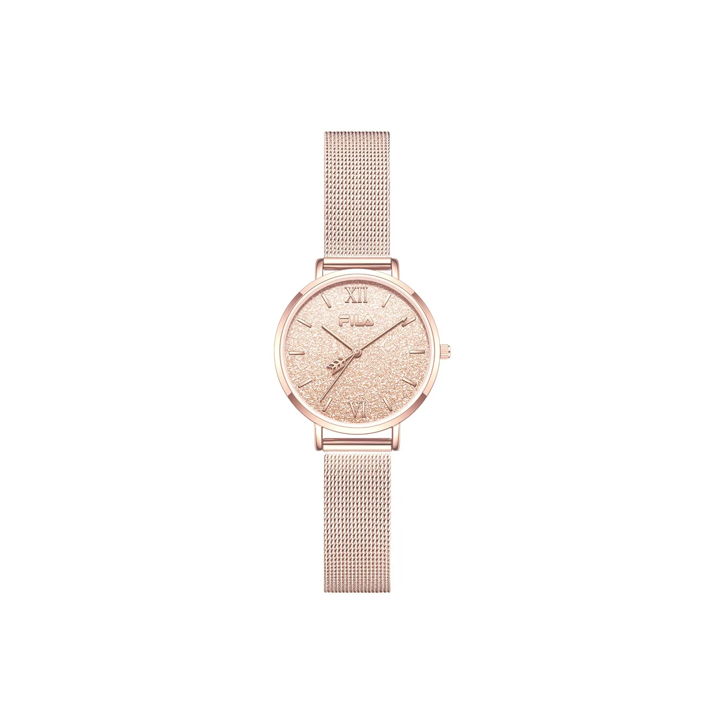 FILA Кварцевый Movement Женские FILA Philo Street Series Часы 34мм*34мм*8мм Розово-золотые