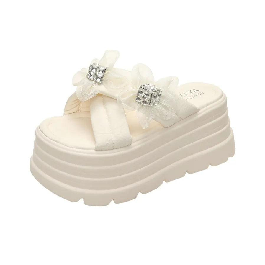 ALXNAN Стразы Противоскользящие Слипоны Женские