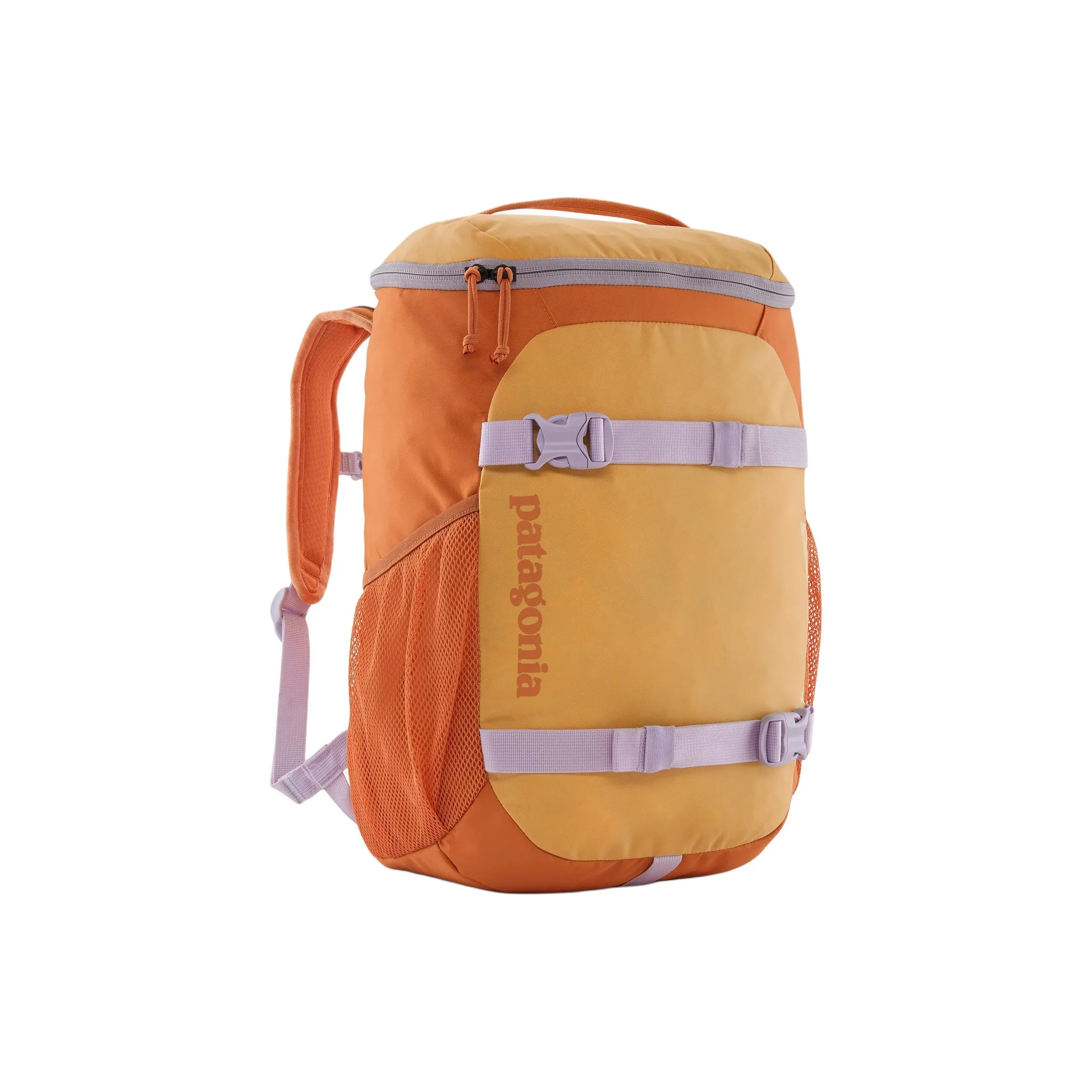 Patagonia 18L Альпинистский рюкзак Outdoor Сумка Полиэстер Оранжевый Желтый Детский