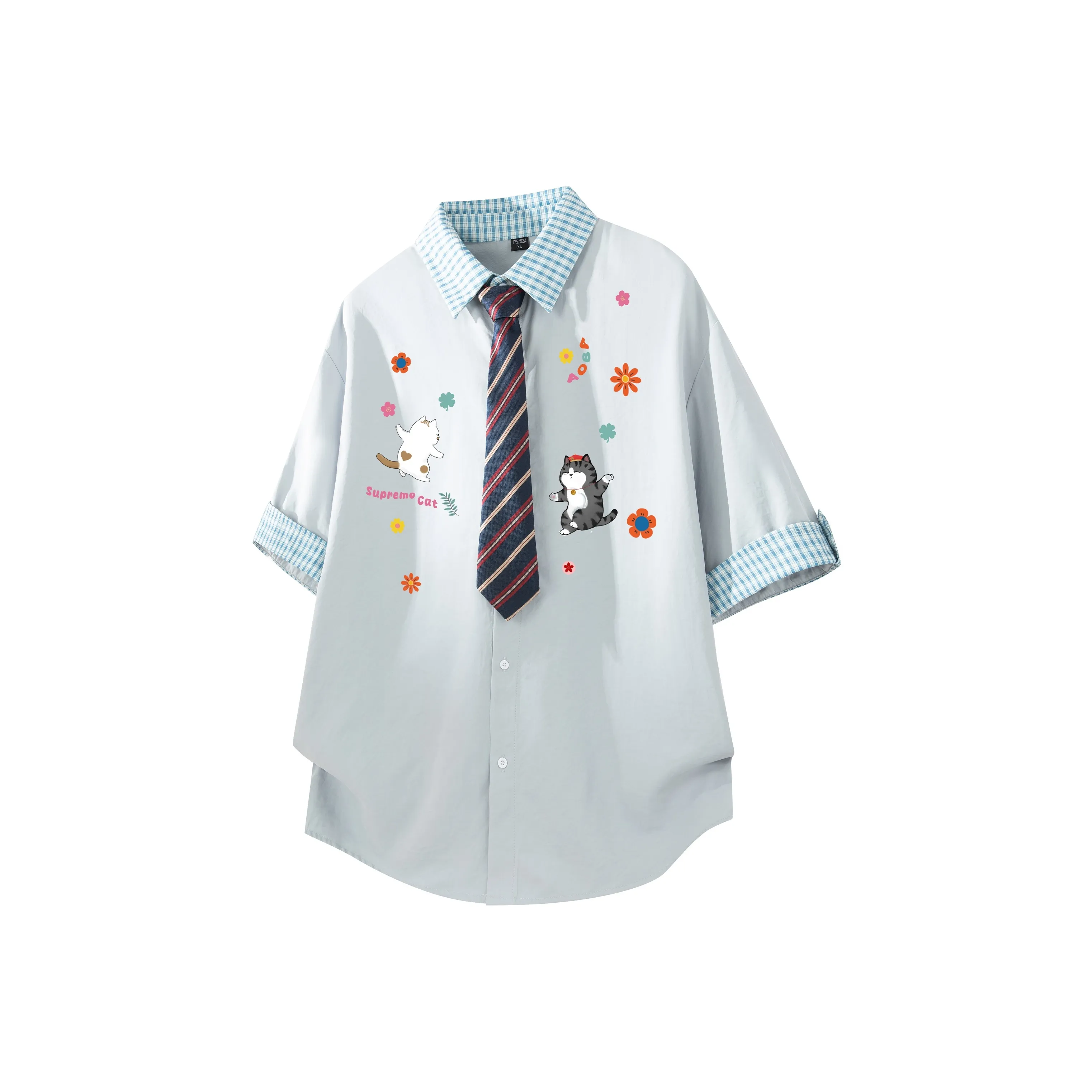 Supremo Cat Унисекс Рубашки