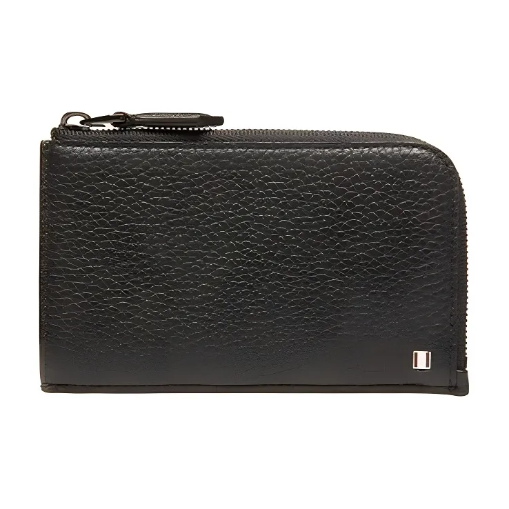 BALLY Коровья кожа Держатель для карт кошелек Мужской Черный