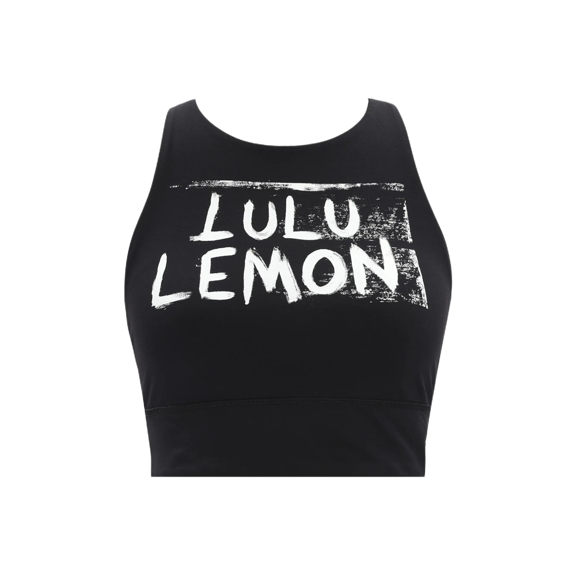 lululemon Черные Женские Спортивные Майки без Рукавов