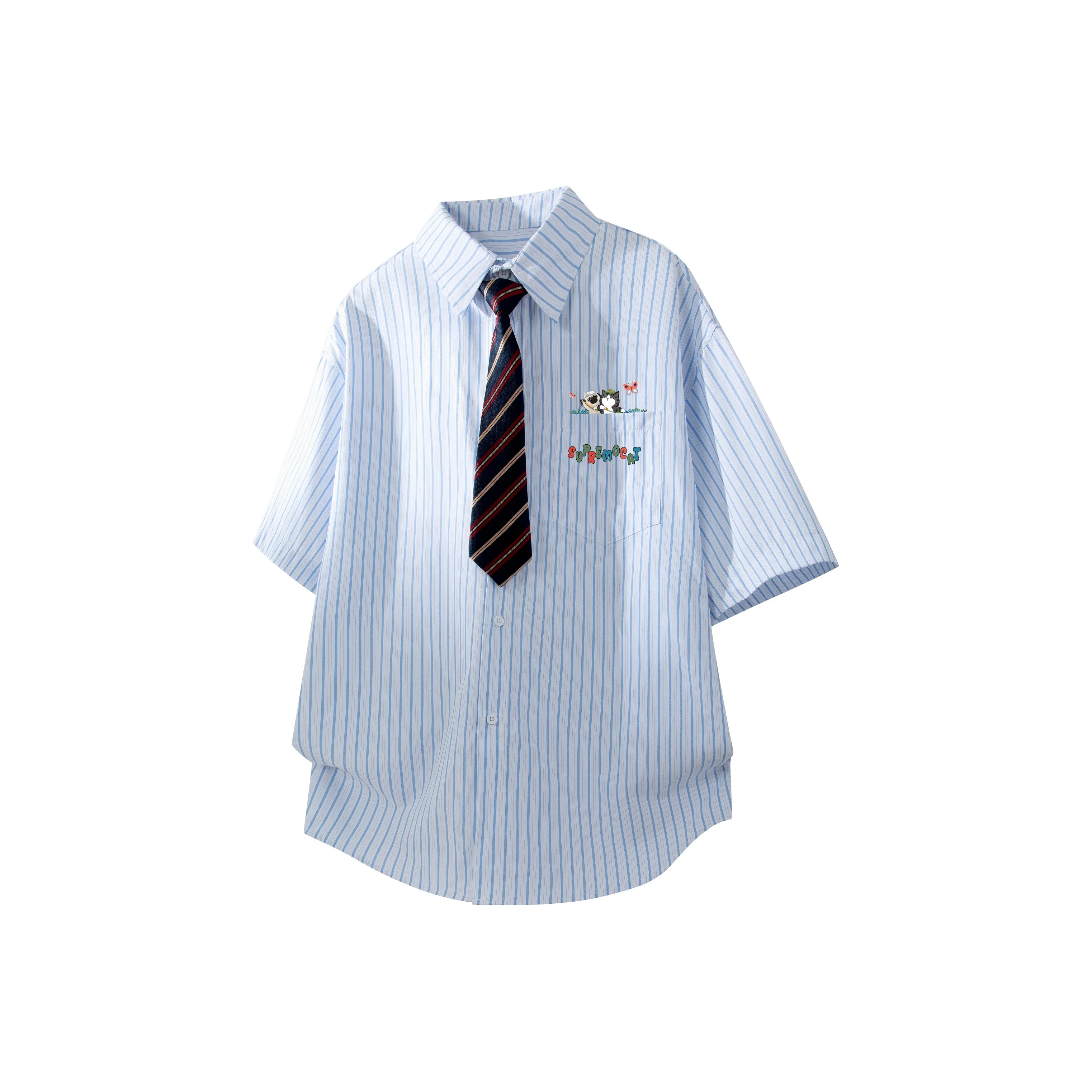 Supremo Cat Унисекс Рубашки