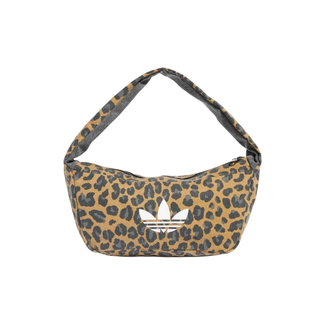 Adidas Originals Хлопок Плечевая сумка Сумка Маленькая Унисекс Бронза и Черный