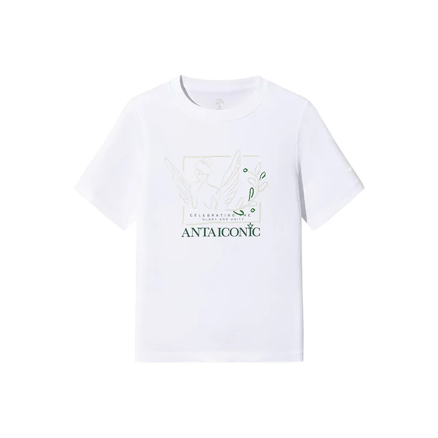 Anta Life Collection T Shirt Women's Snowflake White