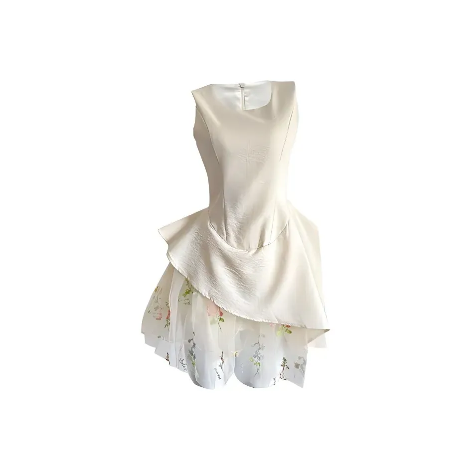 FINDSME GAGA Без рукавов Платье Женское