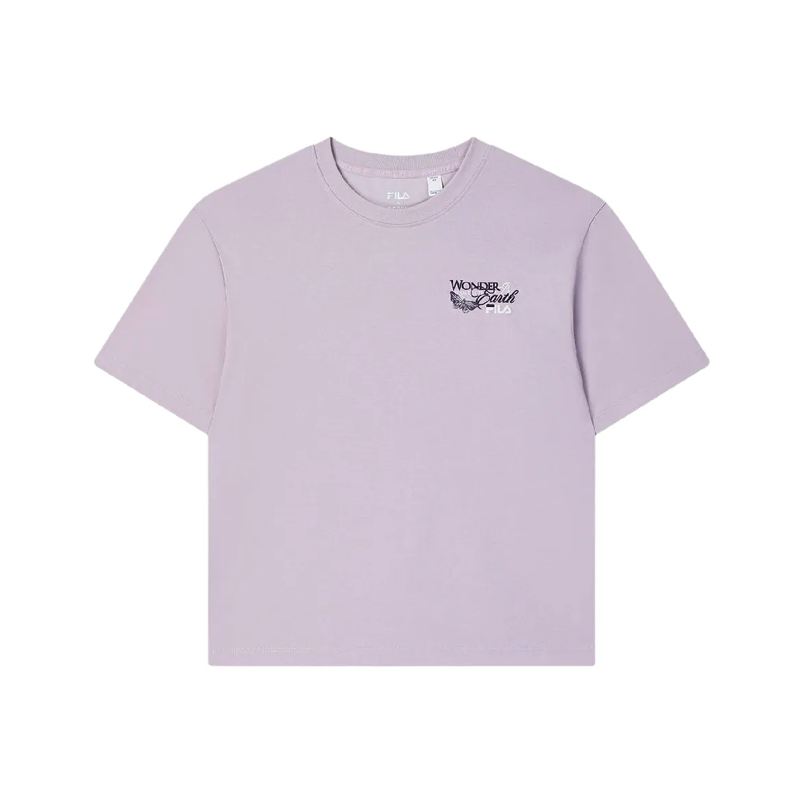 FILA x M.C.ESCHER SS25 T-Shirt Женская Ярко-фиолетовый Розовый