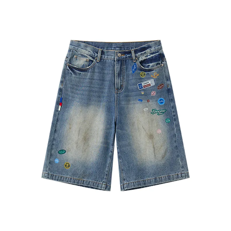 LOVE ME LATER Джинсовые шорты Унисекс