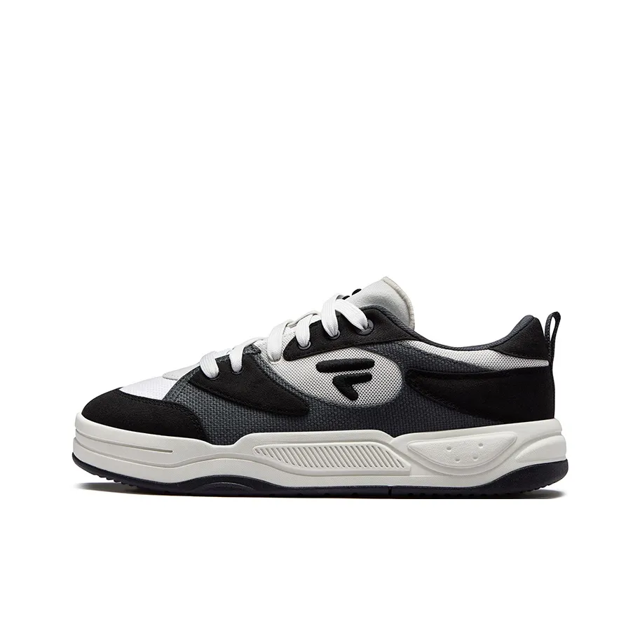 FILA FUSION BANK II DX CVS Cool Skateboard Shoes 2DX Canvas Edition Низкий топ Casual Мужской Черный Серый