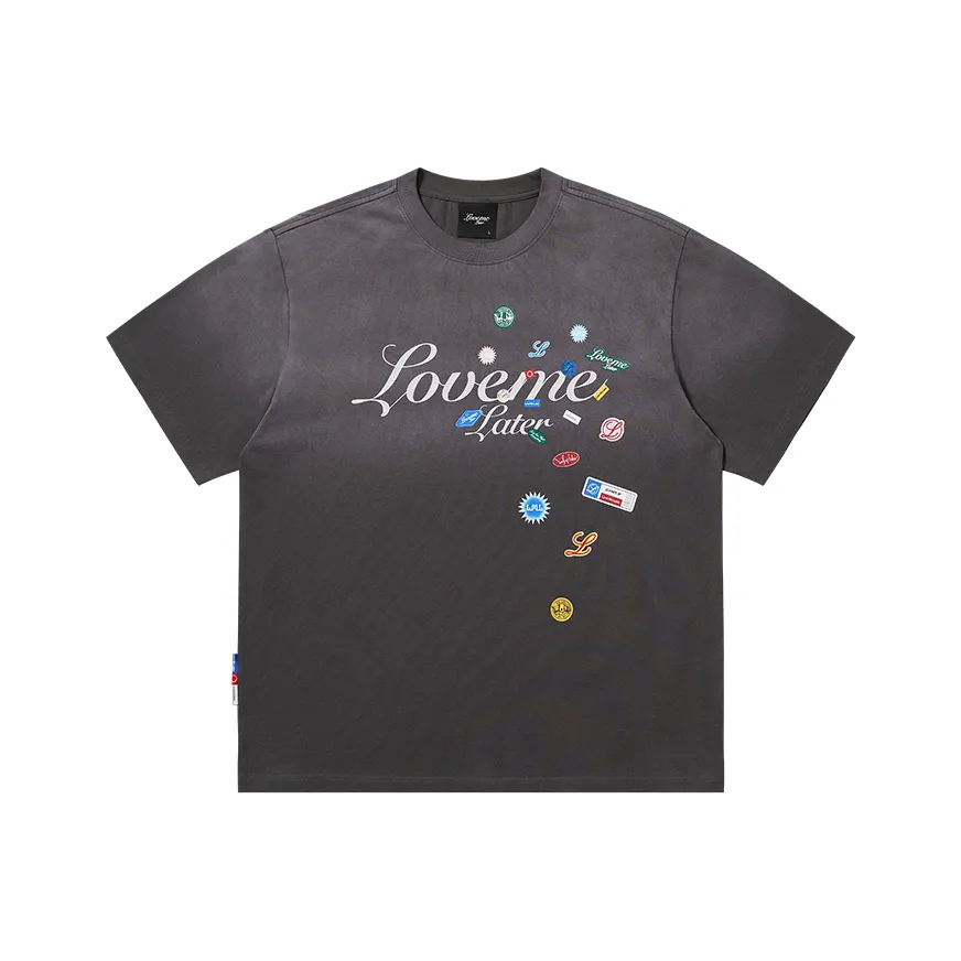 LOVE ME LATER Короткий рукав T-рубашки унисекс