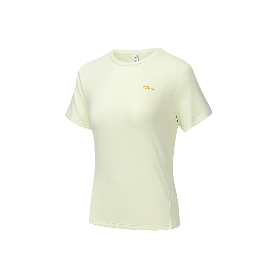 ANTA RUNNING Collection T-Shirt Женская Lime Green
