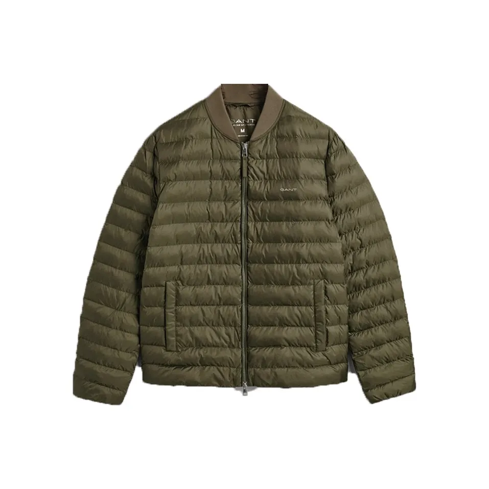 GANT 301 Армейский Зеленый Мужской Пуховик