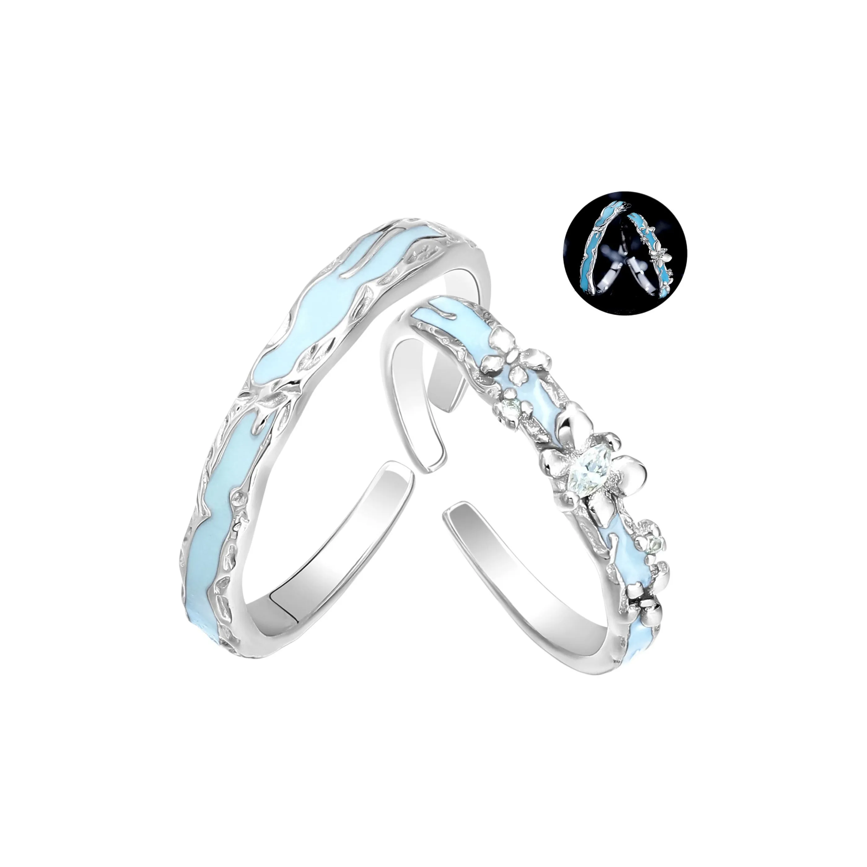 ZSY 999 Fine Silver Rings Unisex