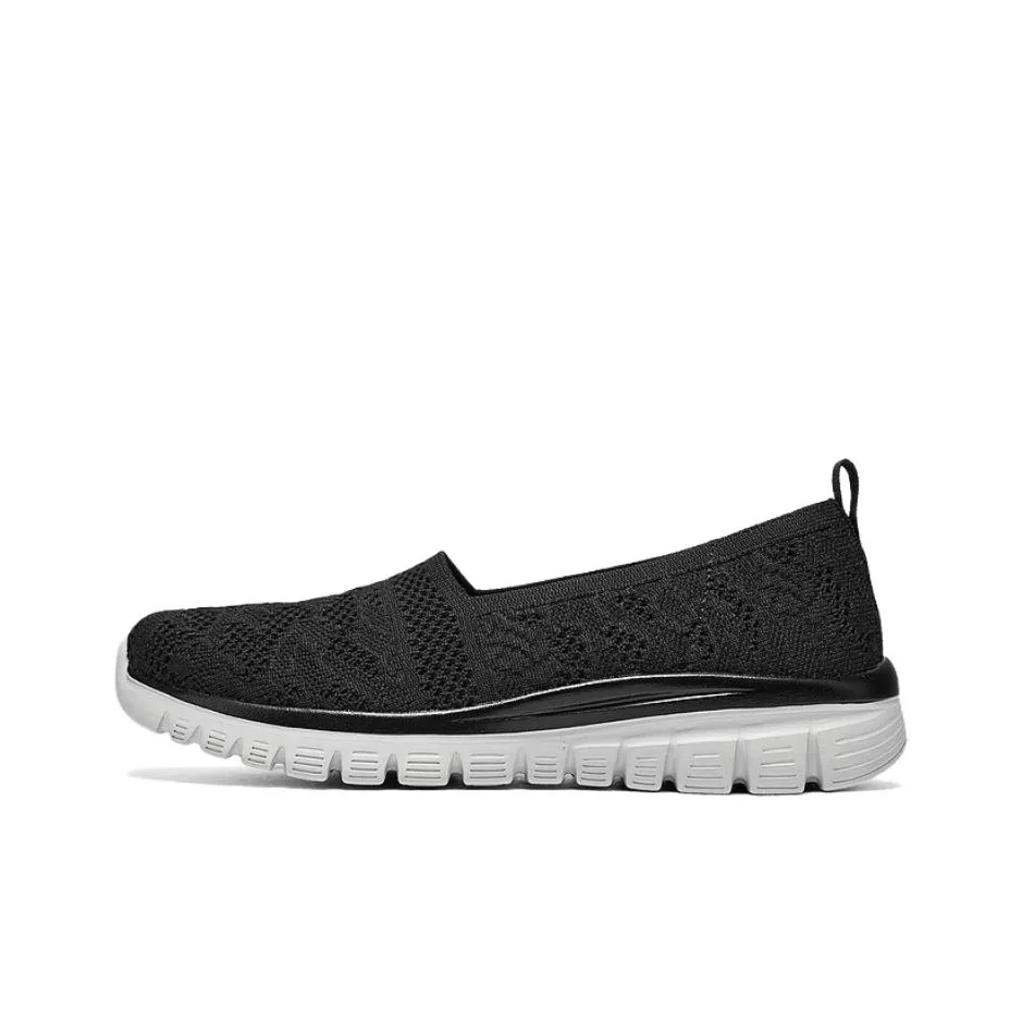 Skechers Sport ACTIVE Низкий Топ Casual Женский Черный
