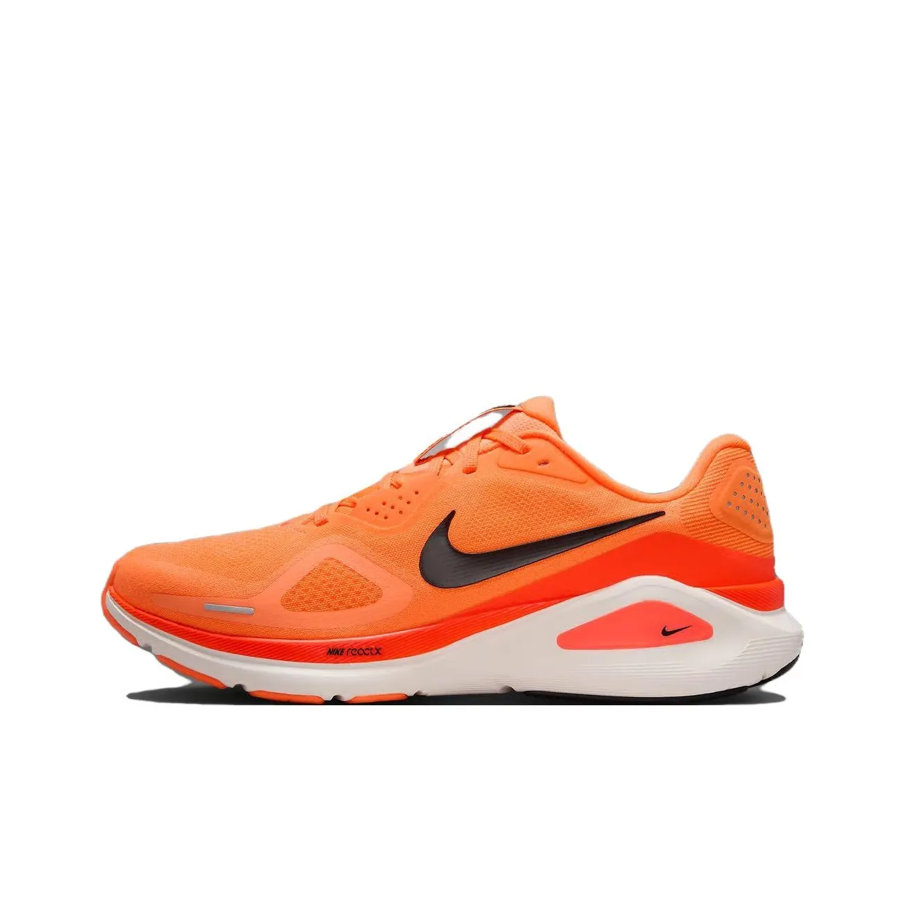 Nike Zoom Structure 26 Slip-Resistant Abrasion-Resistant Low Top REACTX Повседневные Беговые Кроссовки Унисекс Оранжевый Черный
