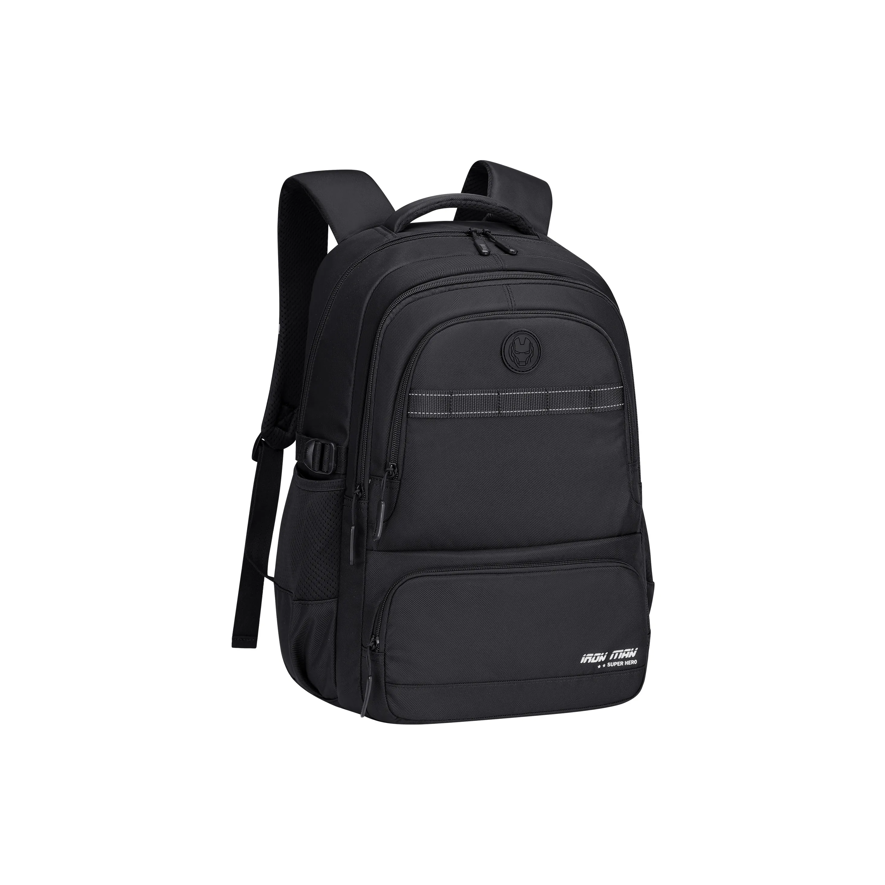 Disney Marvel Collaboration Iron Man Series Водостойкая ткань Рюкзак Стандартный Мужской Черный