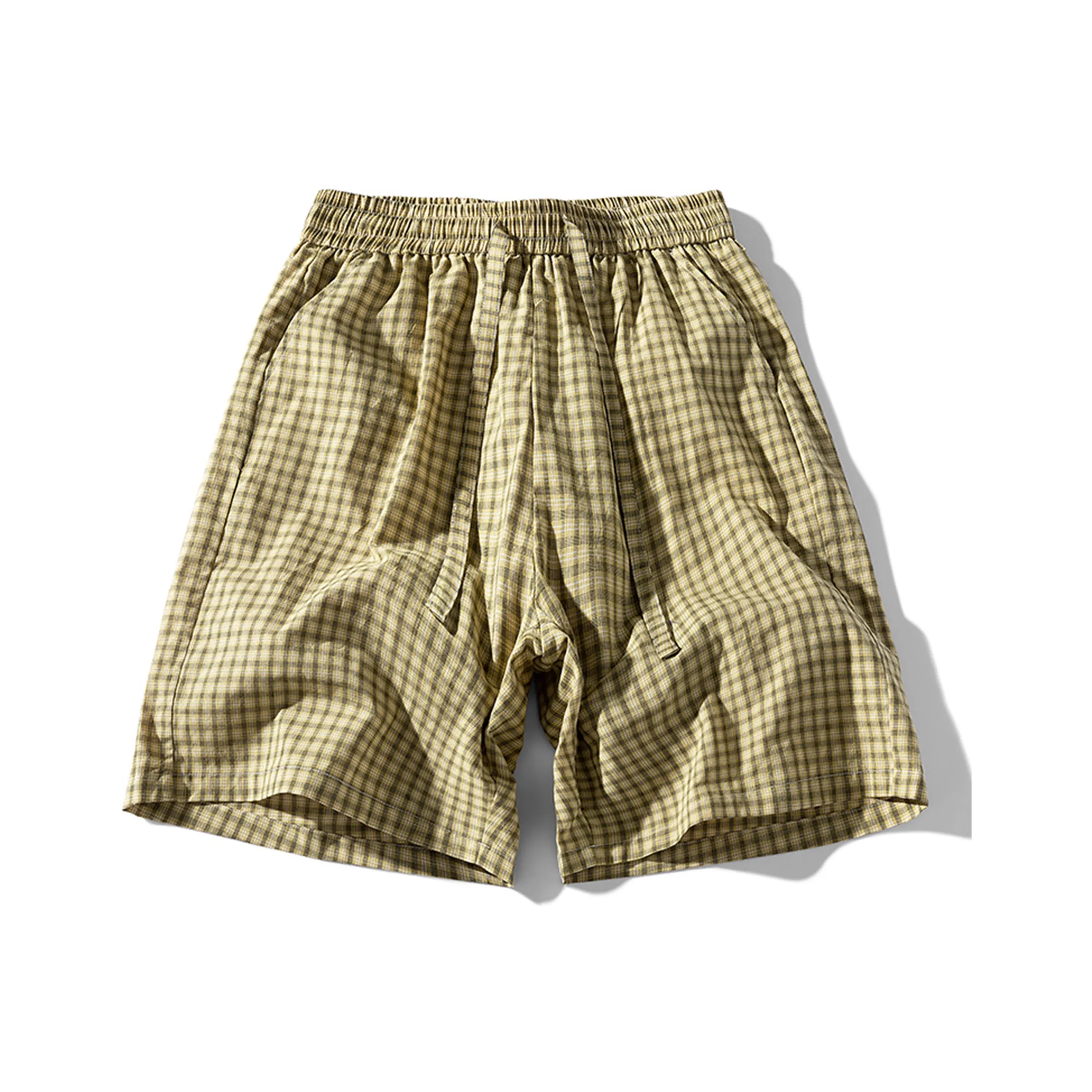 PEIMENG Желтые Унисекс Повседневные шорты