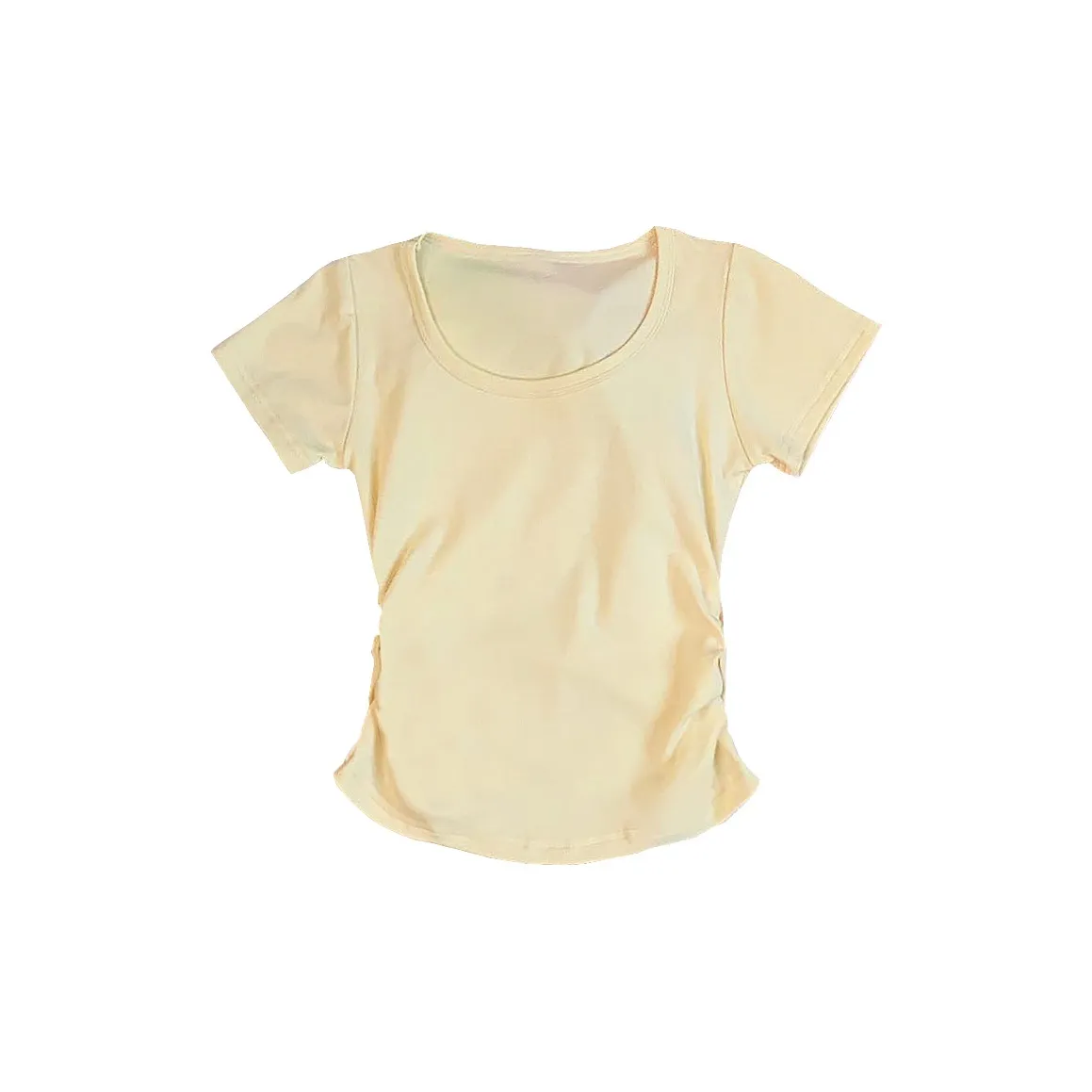 Cotton Gene Желтые Женские Майки под одеждой