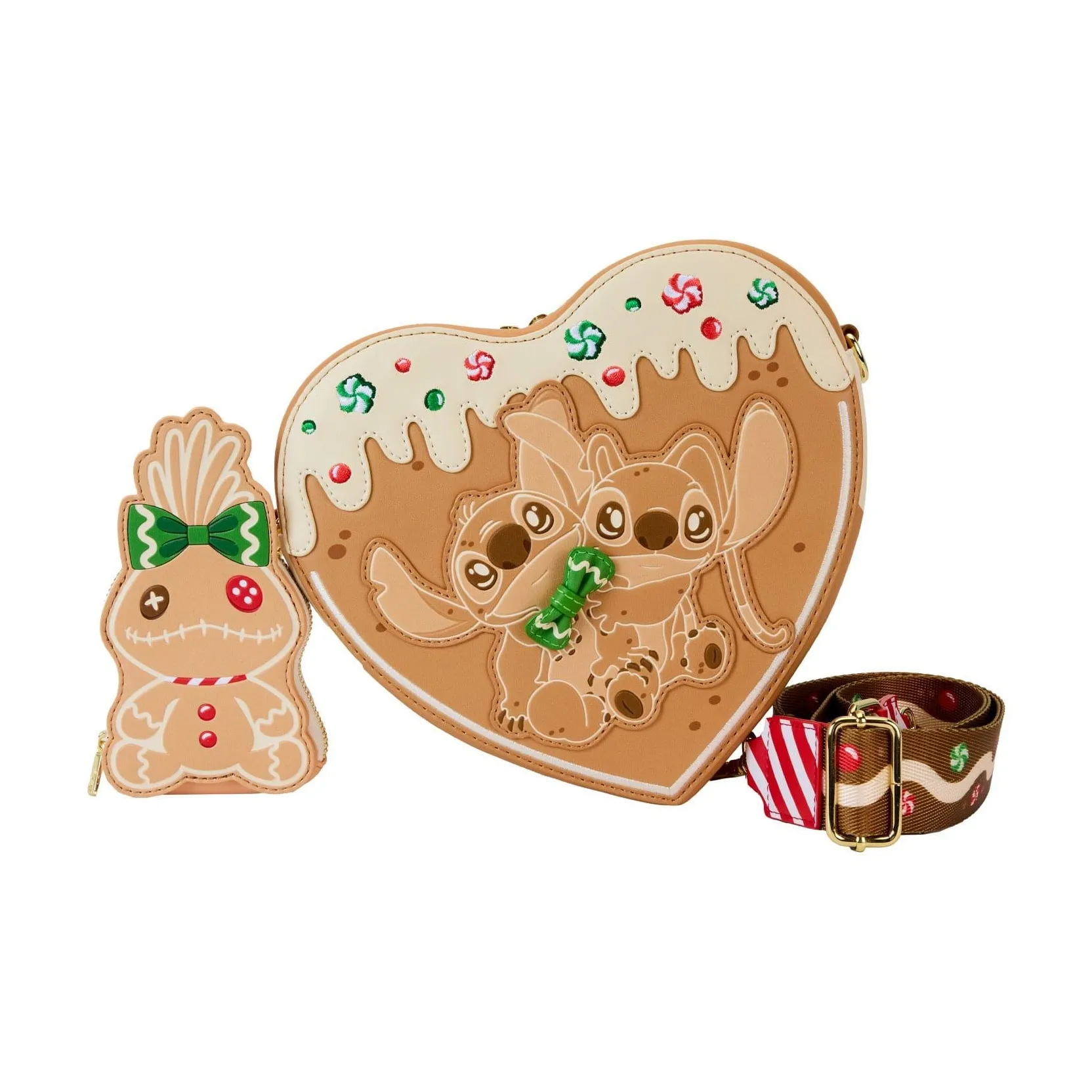 Loungefly Disney Коллаборация Искусственная кожа Сумка на плечо Обычный Женские Земляной желтый