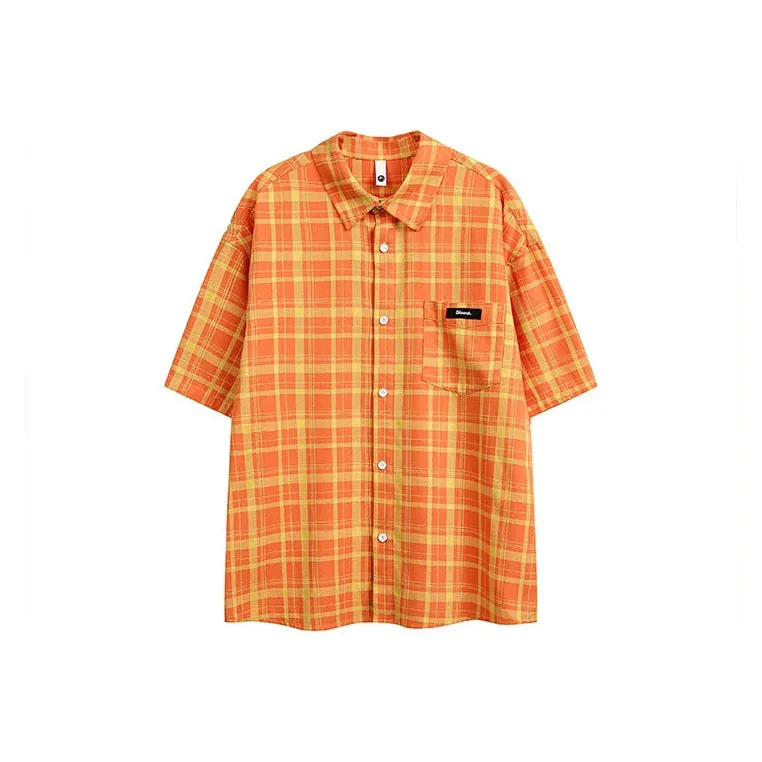 KEIRANDUN Апельсин Унисекс Рубашки
