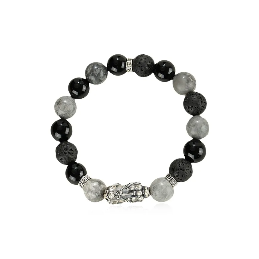 Inkopper Браслеты из вулканического камня Унисекс