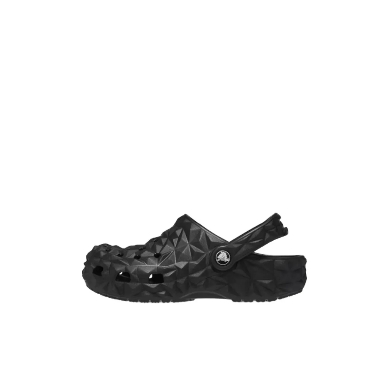 Crocs Classic Clog Устойчивый к истиранию Дышащий Низкий Топ Детские Сандалии Черные Детские