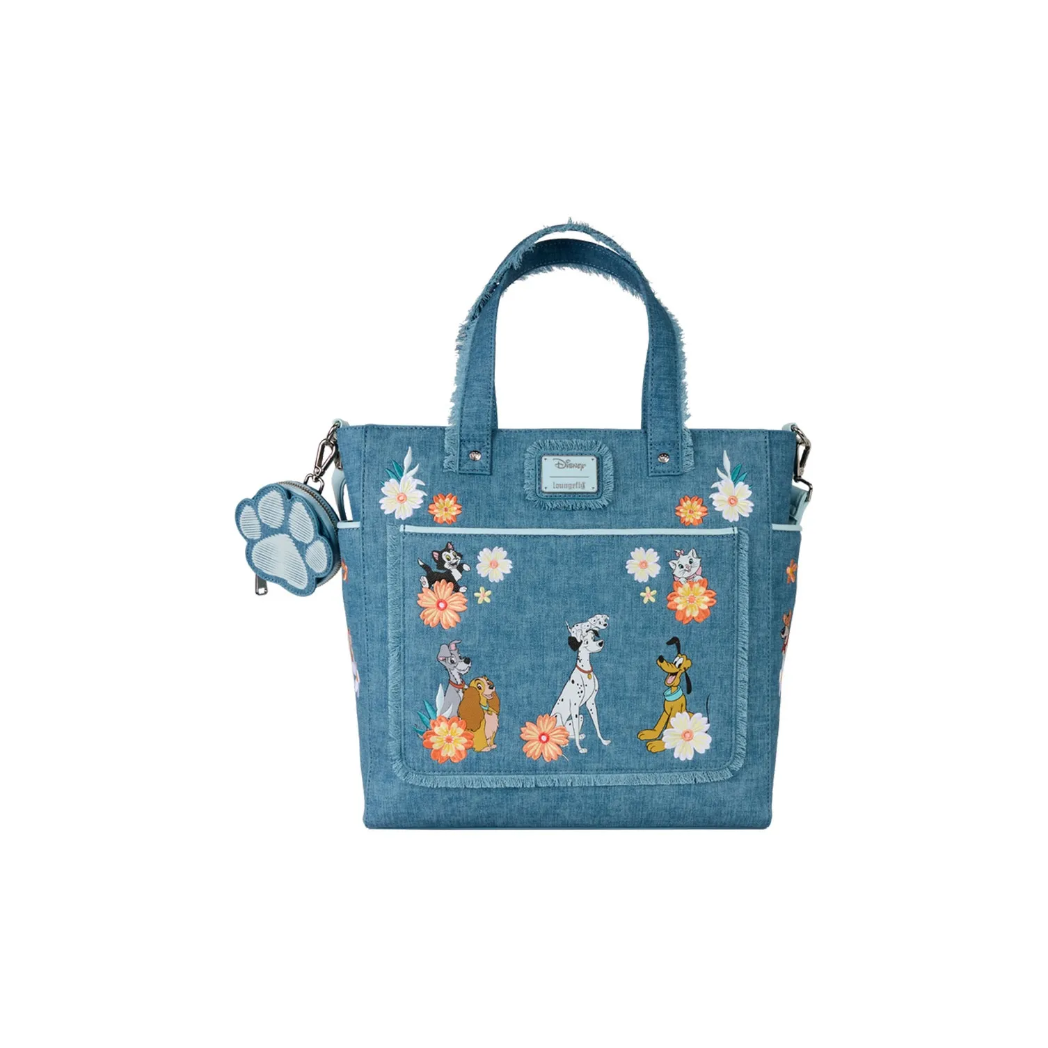 Loungefly Рюкзак Tote из искусственной кожи женский синий