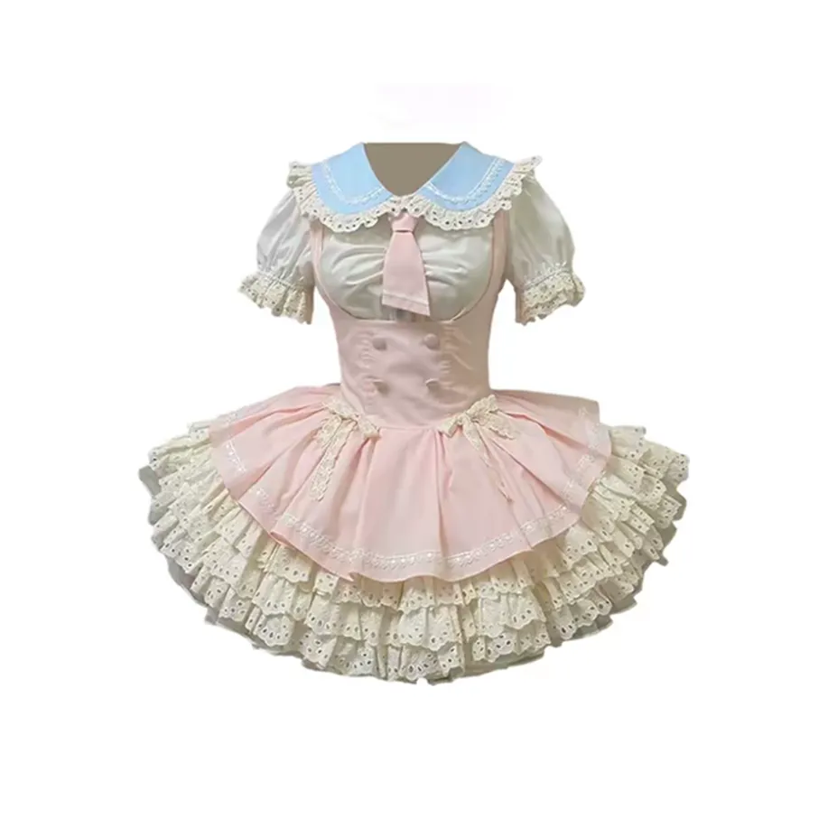 HTHK Lolita Dresses Women's Apricot