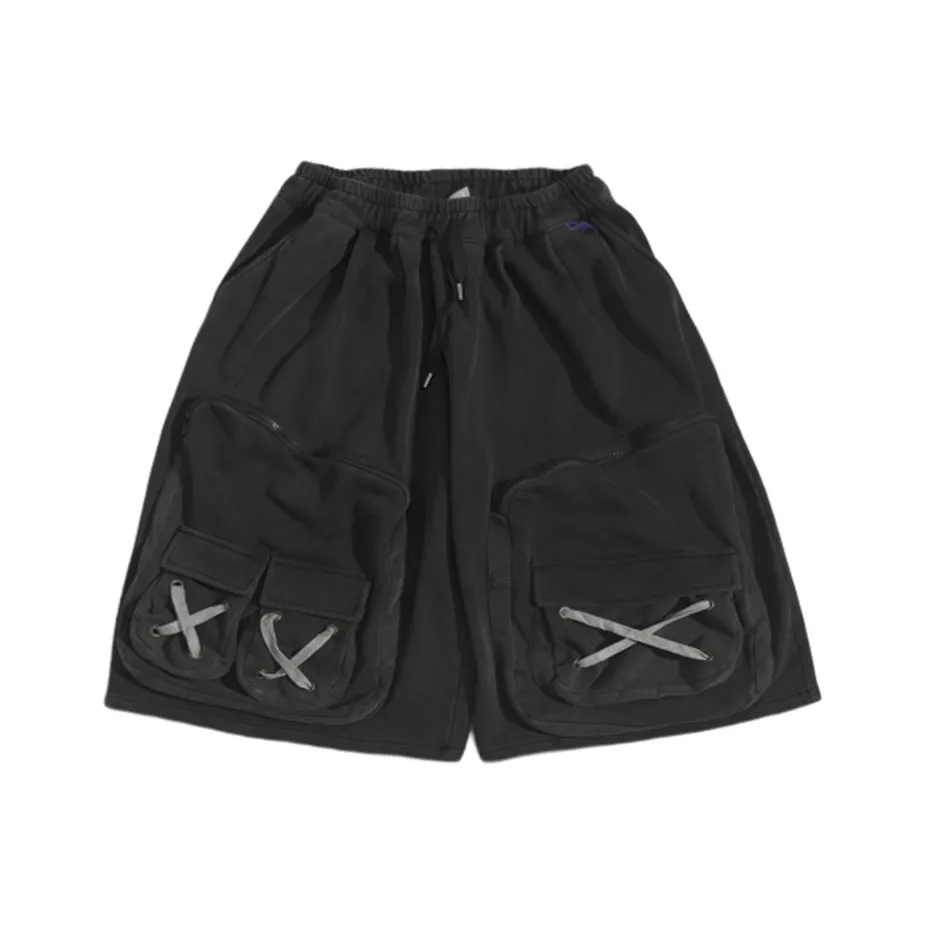 UUCSCC Черные мужские карго шорты