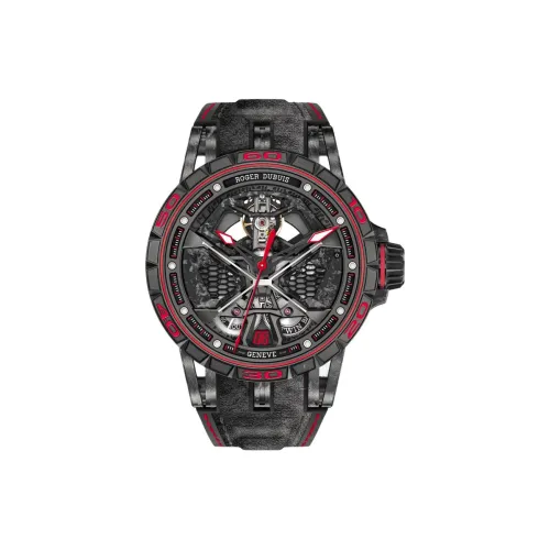 Roger Dubuis Автоматический Механический Movement Мужские Kings Racing Series Часы 45 мм с вырезом