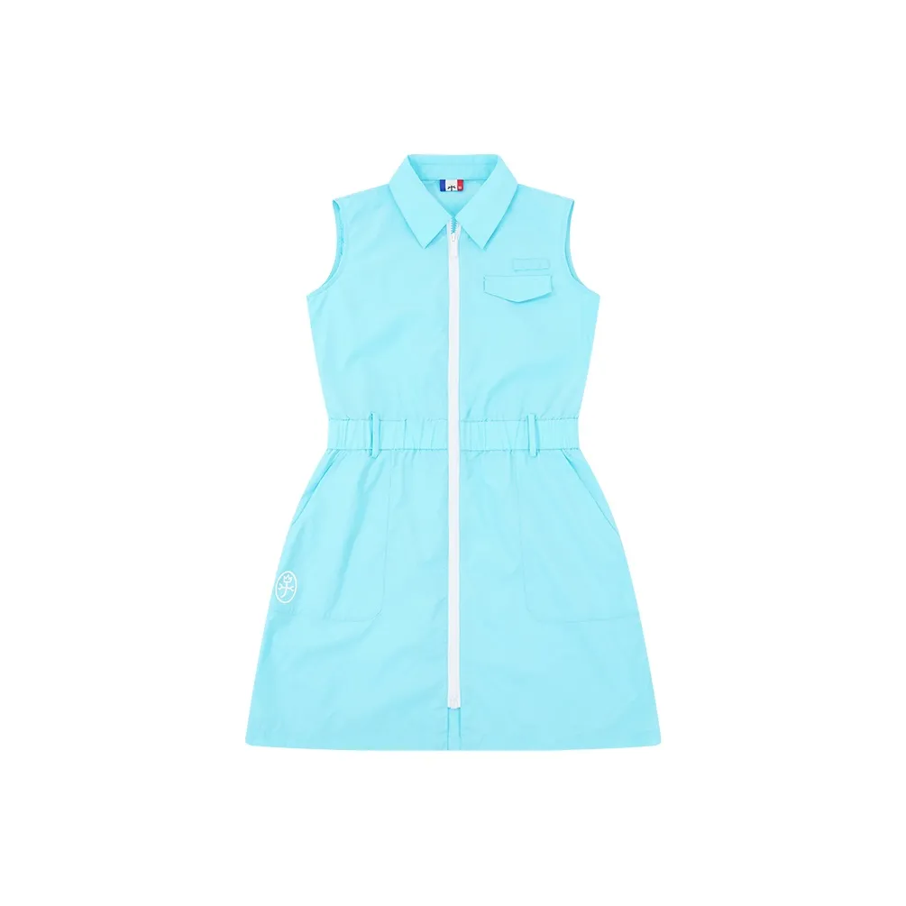 CASTELBAJAC Синее Женское Платье без Рукавов