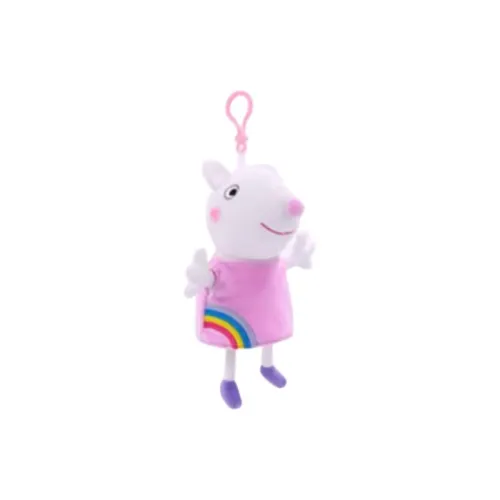 E Strong Peppapig Аксессуары для сумок Белый & Розовый Унисекс