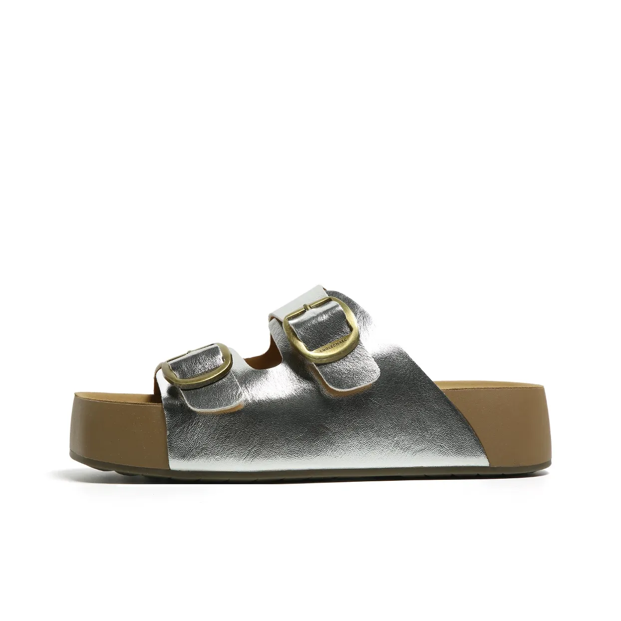 FOREVER 21 Тихий Антибактериальный Устойчивый к истиранию Шлепанцы Женские Серебряные