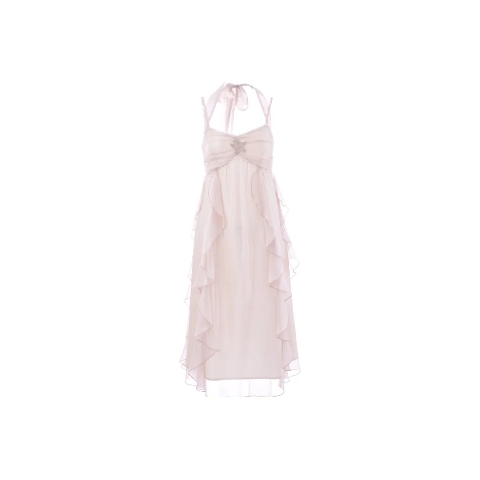 MISTVB Светло-розовый Женские Слиплатья