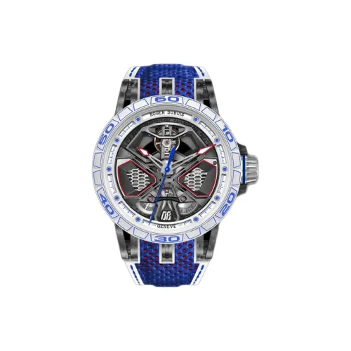 Roger Dubuis Автоматический Механический Движение Мужские Kings Series Часы 45 мм Cut Out