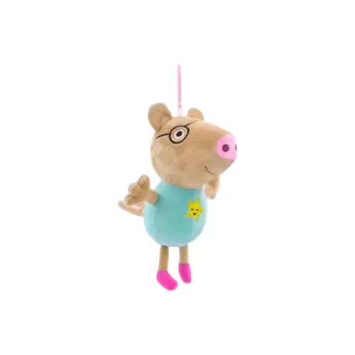 E Strong Peppapig Аксессуары для сумок Коричневый & Зеленый Унисекс
