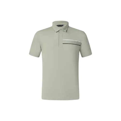 FILA Golf Series Seaweed Серо-зеленый Мужское Поло