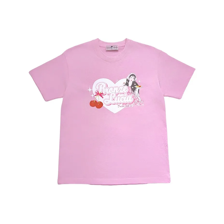 Bronze Lucia Розовые Женские Футболки