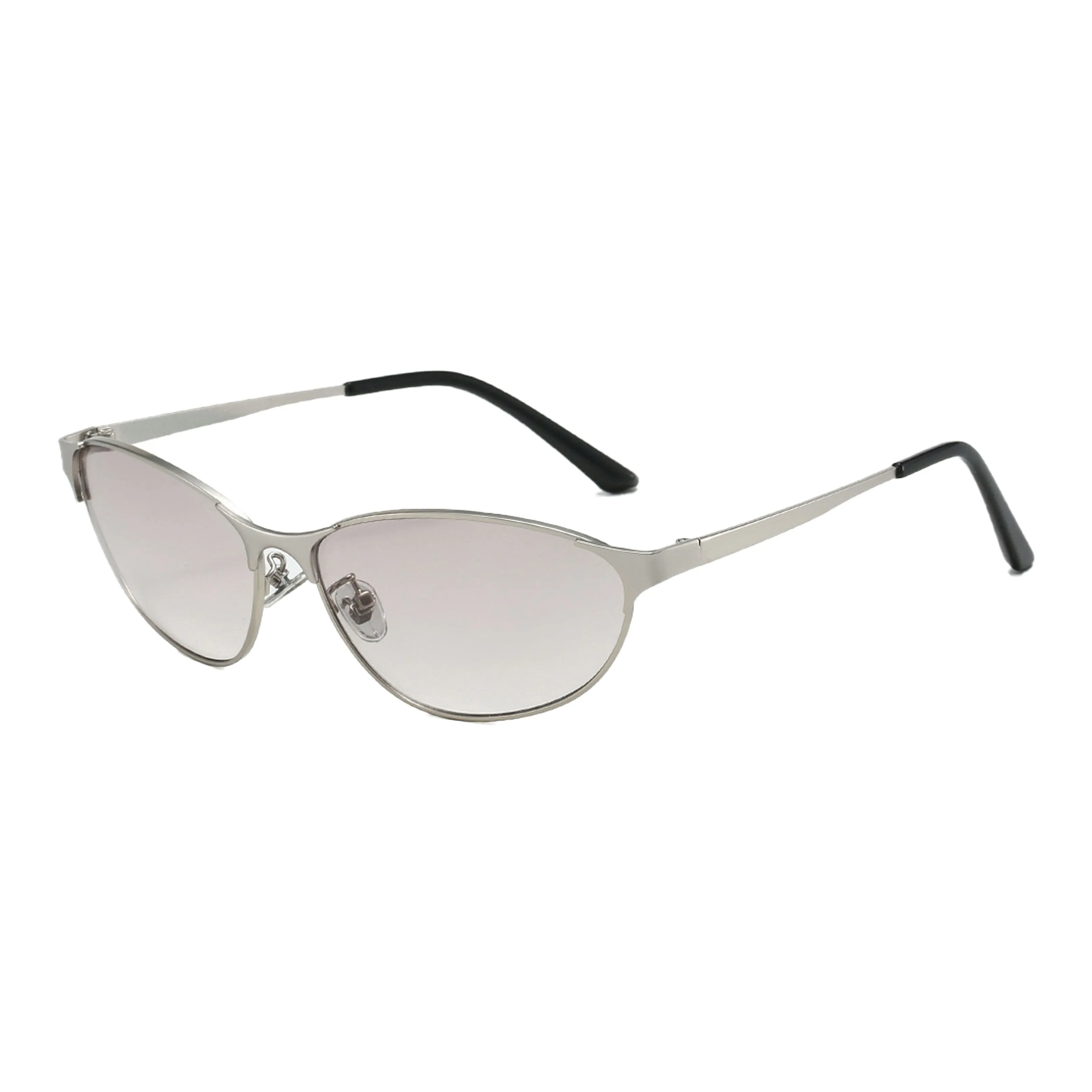 IOTS Металл Кошачий глаз Солнцезащитные очки Унисекс