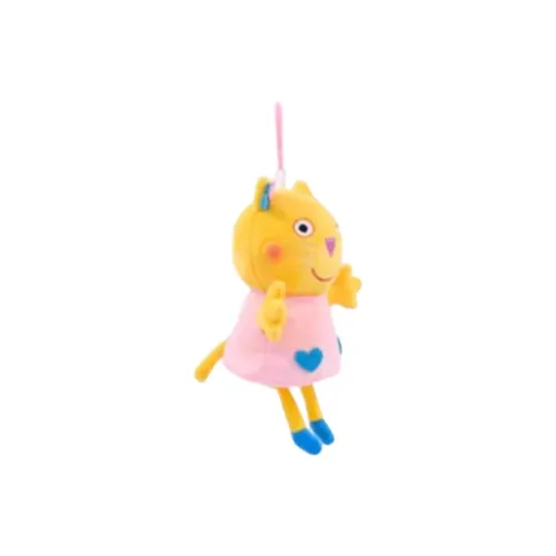 E Strong Peppapig Аксессуары для сумок Розовый & Желтый Унисекс