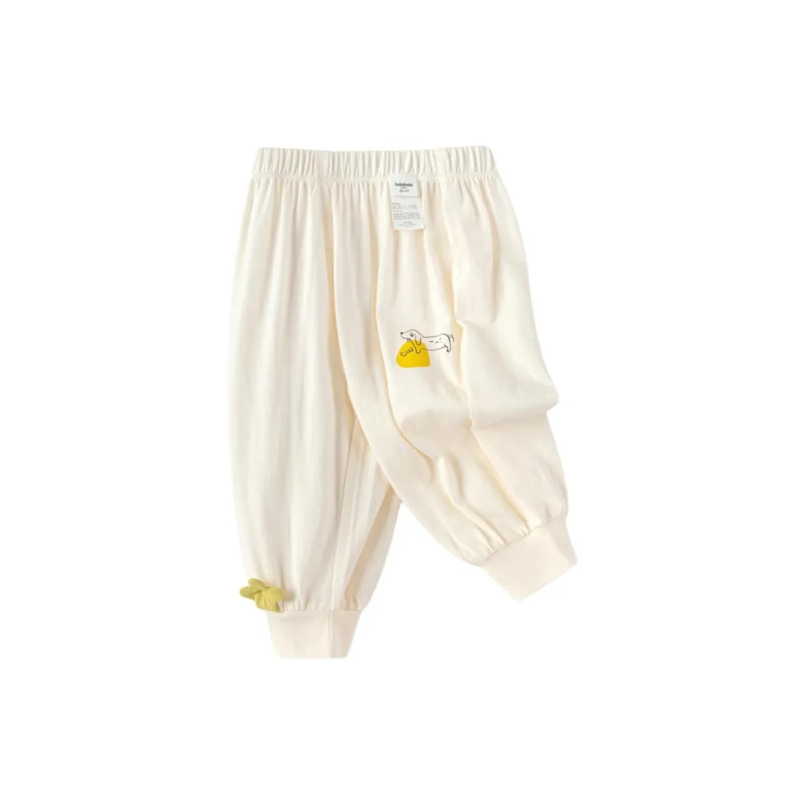 BALABALA Детский и Младенческий Длинные Брюки Цвет Слоновая Кость